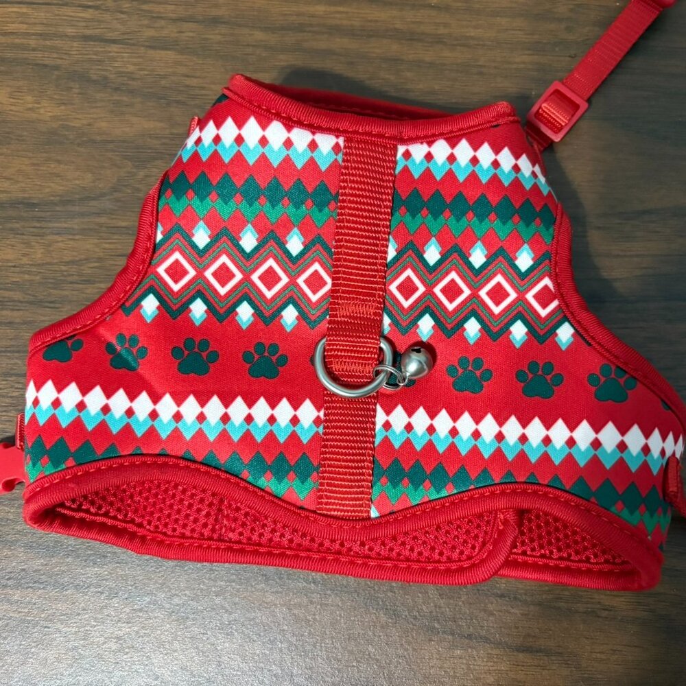 Merry & Bright Cat Comfort Harness & Leash